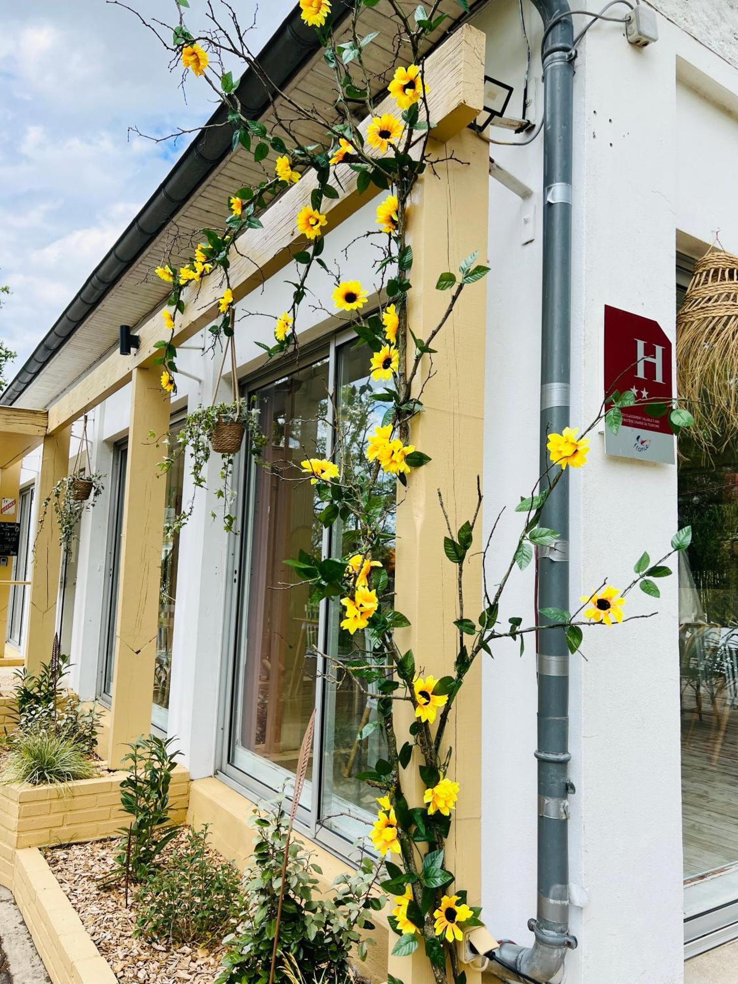 Motel Les Broussailles Mesves-sur-Loire Buitenkant foto