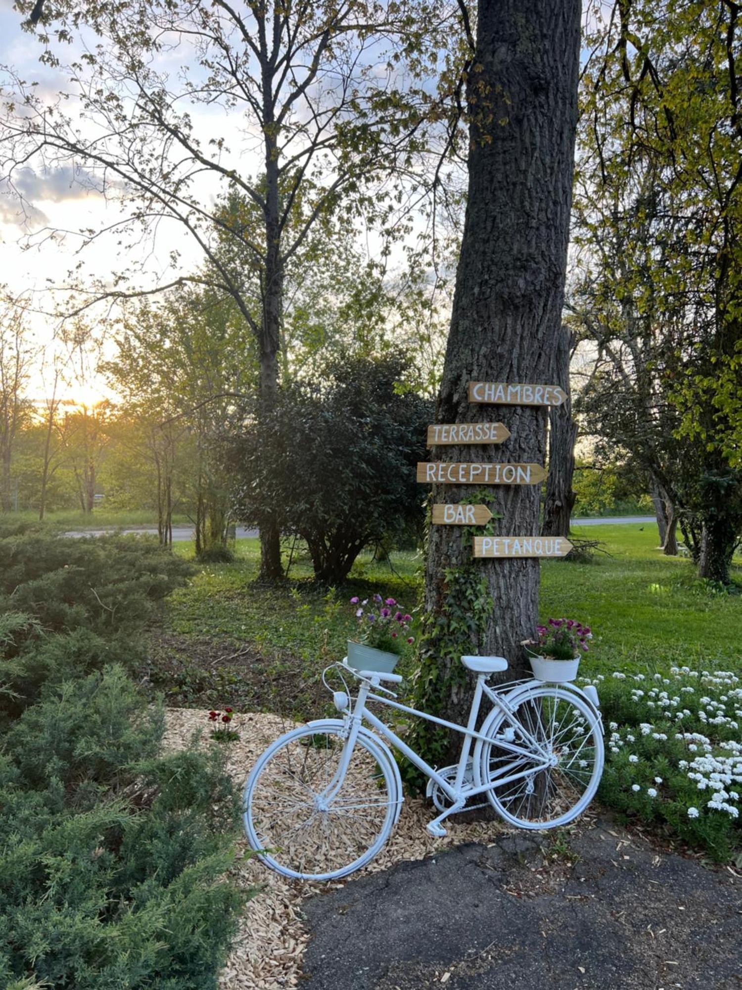 Motel Les Broussailles Mesves-sur-Loire Buitenkant foto